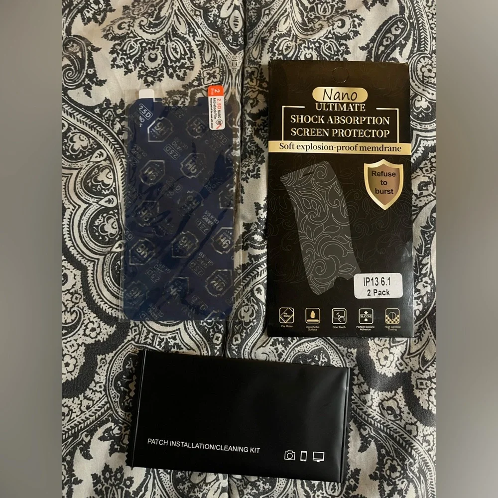(2) iphone 13 screen protectors